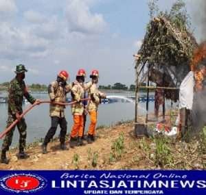 Waduk Mulur di Jadikan Latihan Gabungan Penanggulangan Bencana Alam