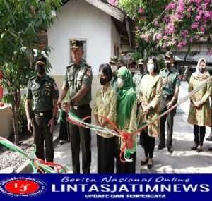 Danrem 074/Warastratama Resmikan Gudang dan UKS TK Kartika Baron dan TK Kartika Kadipiro