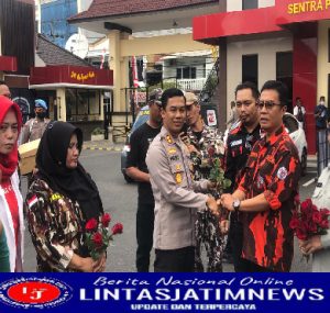 Dukung Kinerja Polri, Gabungan Ormas Kunjungi Polres Jember