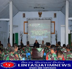 Anggota Kodim 0802/Ponorogo Ikuti Litpers TW III Tahun 2022