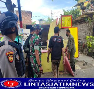 Polsek Tambaksari Giat Penertiban Judi Merpati di Jalan Gubeng Masjid