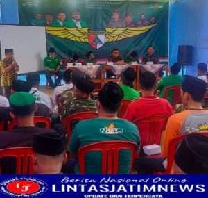 Danramil 11 Polokarto Dim 0726/Sukoharjo, Hadiri Pembukaan Diklatsar Banser PAC Ansor Polokarto