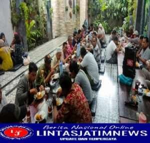 Babinsa Kratonan Hadiri Acara Laporan Kegiatan Jalan Sehat Hari Kemerdekaan