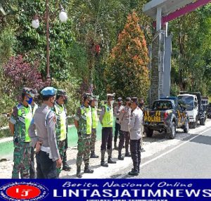 Kegiatan Satu Abad PSHT, Kodim 0801/Pacitan Bersama Kepolisian Laksanakan Pengamanan