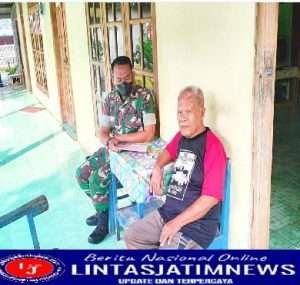 Batiwanwil Koramil Nogosari Laksanakan Komsos