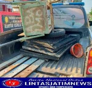 Hanya Perlu Waktu Tiga Jam, Polisi Berhasil Ringkus Pelaku Pencurian Besi di Pabrik Gula Mojokerto