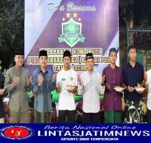 Doa Bersama Jelang Keberangkatan Kontingen Kodam V/Brawijaya pada Piala Kasad Liga Santri 2022