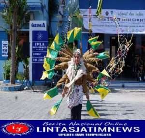 Meriahnya Lomba Parade Semaphore di Joko Tingkir Scout Cempetition 2022