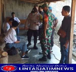 Jawab Keresahan Warga, Anggota Koramil Miri Bersama Tim Gabungan Razia Pelajar Bolos Sekolah