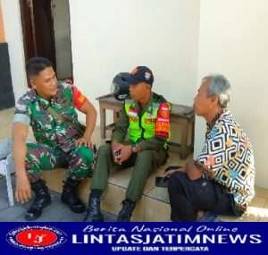 Serma Yudhi  Aktifkan Komsos dengan Pegawai Kelurahan