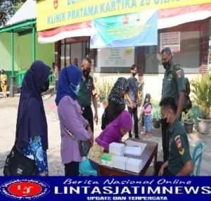 Sukseskan Program Pemerintah, Kodim Sragen Gelar KB gratis