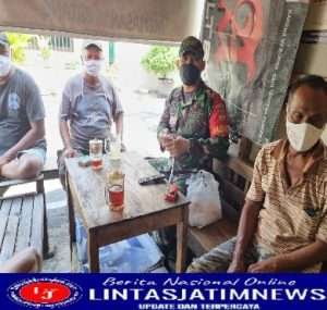 Keakraban Babinsa Tipes & Warganya, Tumbuhkan Kekompakan Serta Kemanunggalan