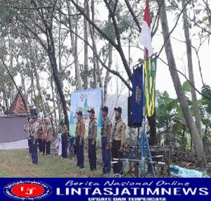 Kemah Siswa Qobilah HW MTs Mulia Resmi Dibuka Kwarwil Jatim