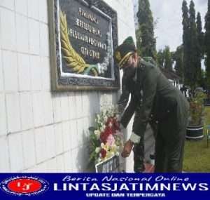HUT TNI Ke 77, Kodim Boyolali Ziarah dan Tabur Bunga ke Makam Pahlawan Ratna Negara