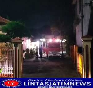 Kebakaran di Desa Laden Pamekasan Membuat Warga Sempat Panik