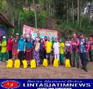 Kodim 0801/Pacitan Gelar Trail Adventure Dan Baksos Peringati HUT TNI Ke 77 Tahun 2022