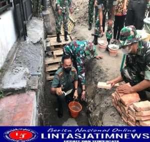 KBD Tahap III Resmi Dibuka, Dandim 0735/Surakarta Laksanakan Secara Simbolis Peletakan Batu Pertama