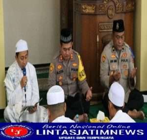 Memperingati Maulid Nabi Besar Muhammad SAW, Polres Gresik Gelar Doa Bersama