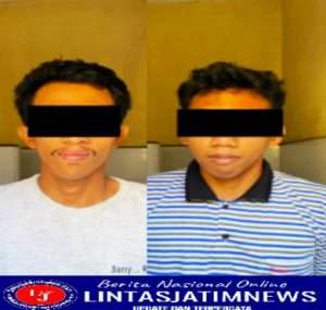 Dua Abang Jago Endrosono yang Bawa Sajam Disergap Anggota Polsek Semampir