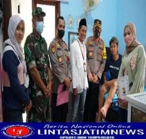 Kapolres Gresik Anjangsana Korban Tragedi Kanjuruhan baru pulang dari RSI Unisma