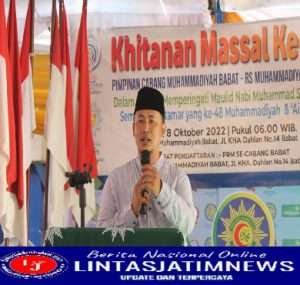 PCM Babat bersama RSMB Adakan Khitanan Massal ke 42