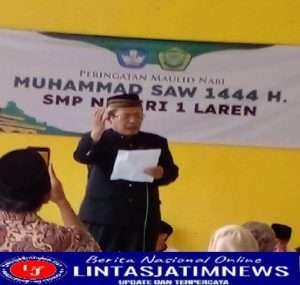 Ada Nuansa Beda, Peringatan Maulid Nabi Muhammad SAW di SMP Negeri 1 Laren