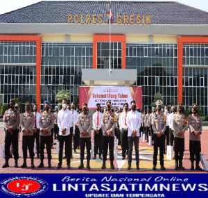 Kapolres Gresik Beri Pesan Laksanakan Tugas dengan Profesional