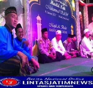 Kapolsek Tambaksari Hadiri Acara Peringatan Maulid Muhammad