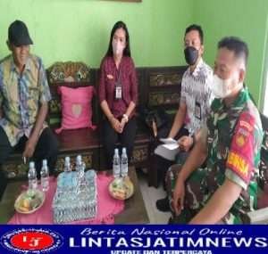 Sinergi Bersama, Babinsa Komsos Dengan Perangkat Desa.