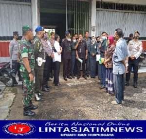 Kodim 0801/Pacitan Bersama Polres Pacitan Lakukan Pengamanan Eksekusi Lahan dan Bangunan