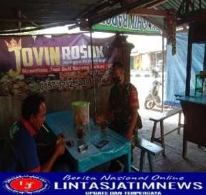 Warung Angkringan Satu Tempat Favorit Babinsa Desa Karangmalang Untuk Komsos