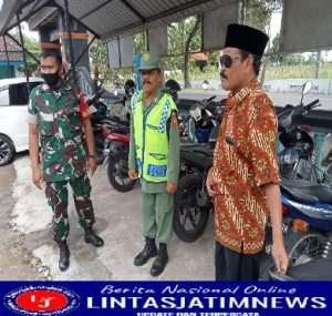 Komsos dengan Linmas, Media Babinsa Dekat dengan Masyarakat