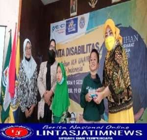 Cinta Disabilitas Jadi Gelaran Pertama Baksos Ika Unair Sidoarjo