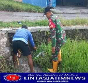 Bantu Ketahanan Pangan Babinsa Banyuanyar Aktif Turun Ke Sawah Bantu Petani
