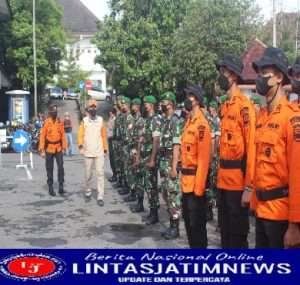 1 SST TNI Kodim Wonogiri Ikuti Apel Antisipasi Musim Hujan Kabupaten Wonogiri