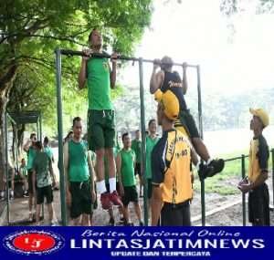 Uji Kemampuan Fisik, Kodim 0802/Ponorogo Gelar Tes Garjas Periodik