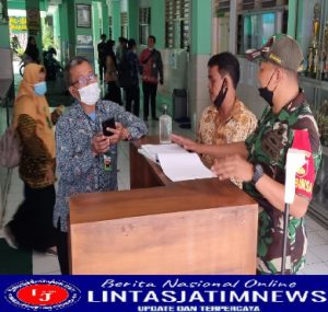 Jalin Silaturahmi, Babinsa Tipes Gelar Komsos di SMP  Al-Islam 1 Surakarta