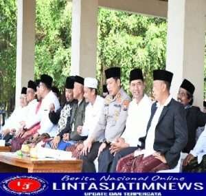 Kodim 0802/Ponorogo Ikuti Apel Besar Hari Santri Nasional Tahun 2022