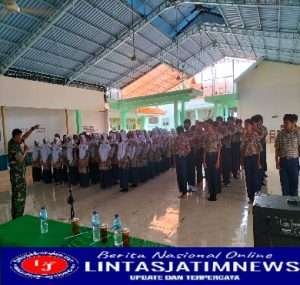Peduli Generasi Bangsa, Koramil 03/Serengan Bentuk Sikap dan Karakter Siswa Baru