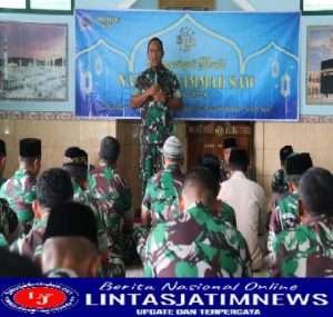 Kodim 0805/Ngawi Peringati Maulid Nabi Muhammad Saw 1444 H/2022 M