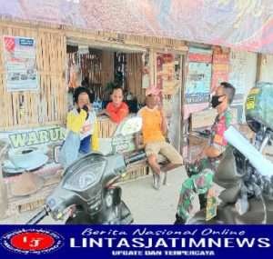 Babinsa  Motivasi Masyarakat Giatkan Kembali Siskamling