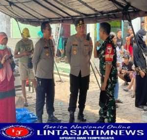 Hari Ketiga Pasca Bencana, Kapolresta Sidoarjo Pastikan Efektifitas Posko dan Dapur Umum
