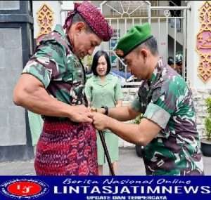 Danrem 074/Warastratama Kolonel Inf Anan Nurakhman, S.I.P melaksanakan Kunjungan Kerja di Kodim 0726/Sukoharjo