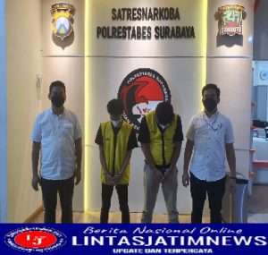 Dua Pengedar Sabu berhasil Diamankan Timsus Polrestabes Surabaya