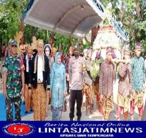 Babinsa Koramil Karangjati Hadiri Syukuran Tradisi Bersih Desa di Wilayah Binaanya