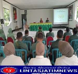 Kodim 0801/Pacitan Bersama LKI Melakukan Sosialisasi Penyakit Kanker dan Tumor