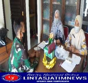 Komsos Ajang Silahturahmi Babinsa bersama Istansi Terkait di Wilayah Binaannya