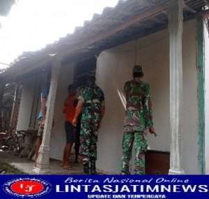 Bhakti TNI,  Babinsa bersama Masyarakat Laksanakan Giat Gotong Royong Diwilayah Binaan