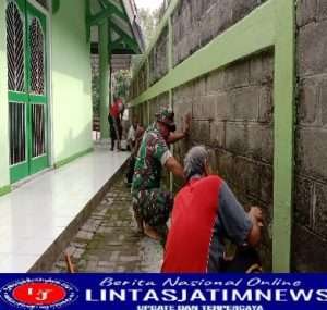 Ciptakan Lingkungan Sehat, Babinsa Pelem Ajak Warganya Menjaga Kebersihan