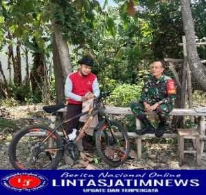 Wujudkan Keakraban dengan Warga, Serka Marianto Laksanakan Komsos di Wilayah Binaan